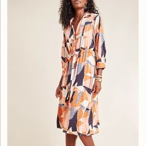 Corey Lynn Calter Abstract Shirtdress